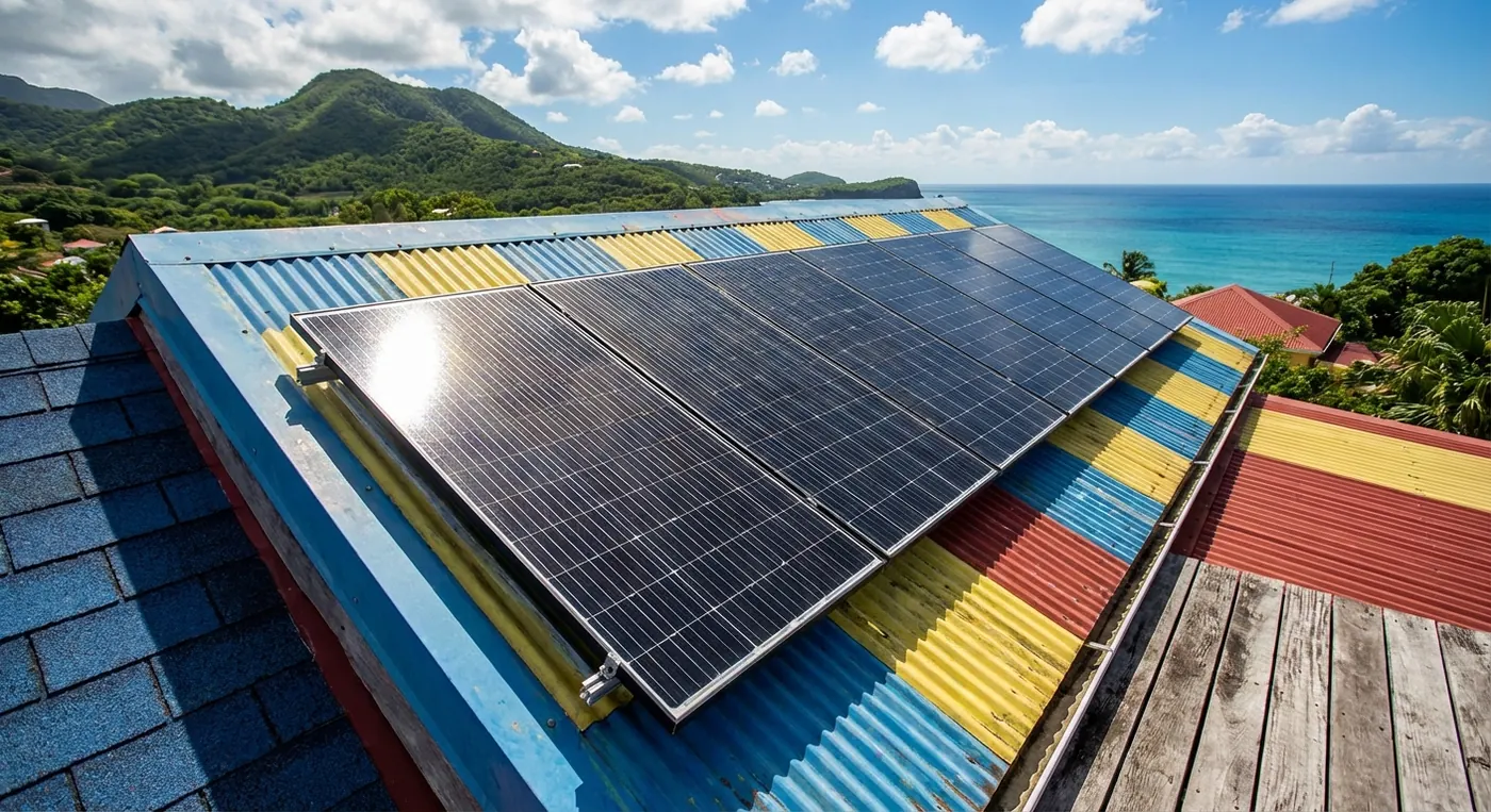 Panneaux solaires Martinique